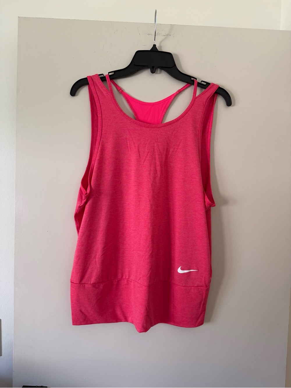 Nike Hot Pink Racerback Performance Tank